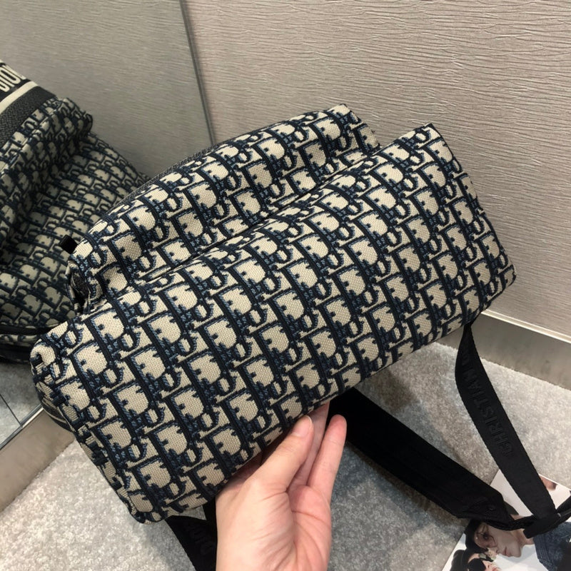 Back view of sleek premium women's handbag – women's luxury accessory
