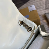 Close-up detail of sleek bag design