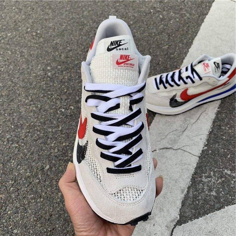 Nike bold contrast luxury sneakers view 7 sleek tonal finish