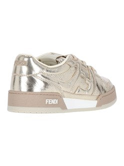 Close-up of Fendi athletic hardware and fine stitching