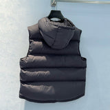 Front view of Celine premium Vest with iconic logo hardware