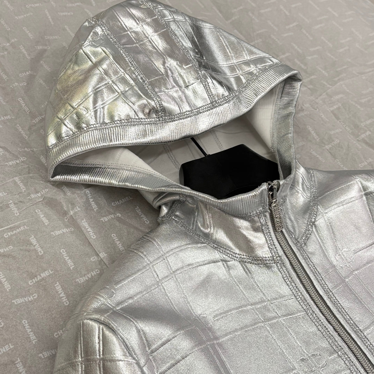Chanel Jacket detail shot – authentic designer craftsmanship