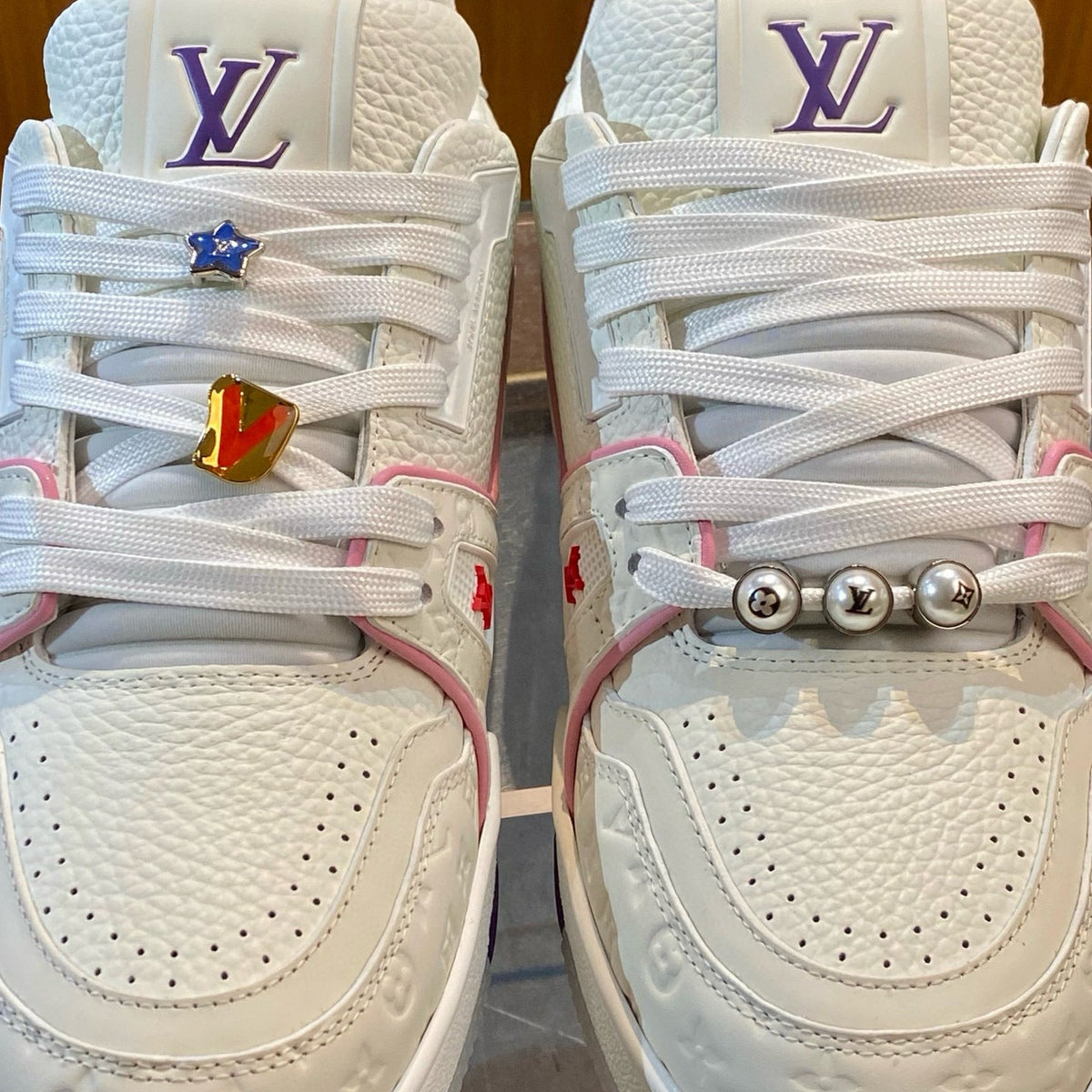 Louis Vuitton Shoes? Louis Vuitton Lou Trainers Premium Designer Casual Shoes