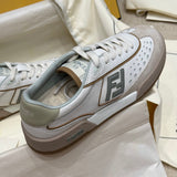 Interior view of Fendi Sneakers with organised compartments