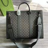 Front view of sleek classic women's handbag – women's designer-style accessory