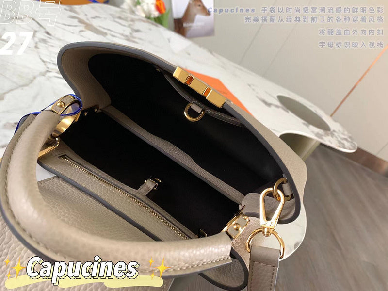 Front view of signature elevated women's handbag – women's everyday handbag