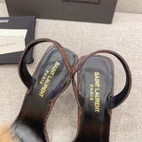 Saint Laurent luxury shoes detail shot