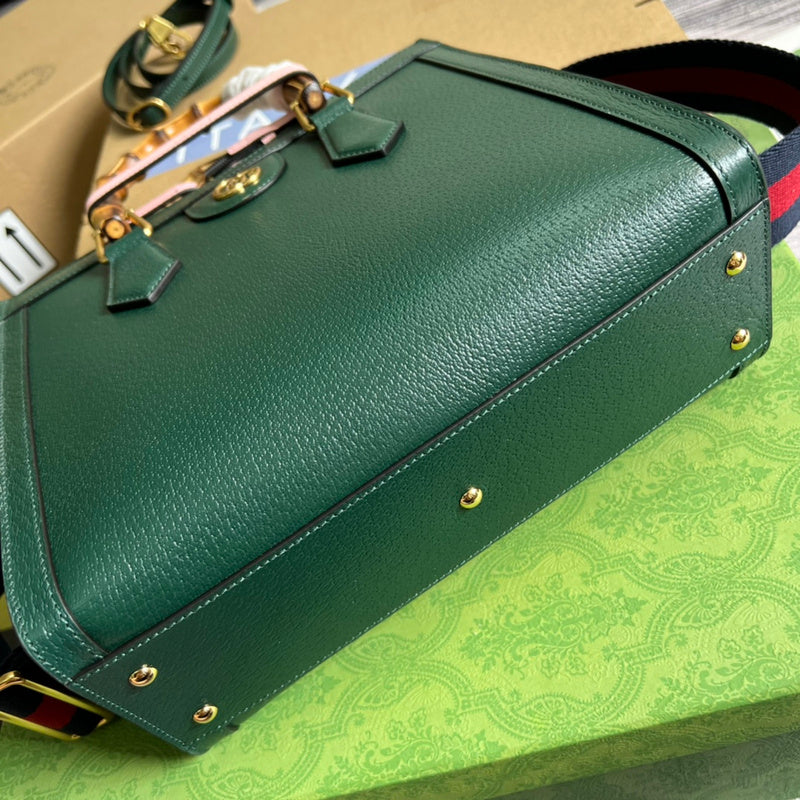 Styled lifestyle shot of modern structured women's handbag – women's designer-style accessory