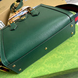 Styled lifestyle shot of modern structured women's handbag – women's designer-style accessory