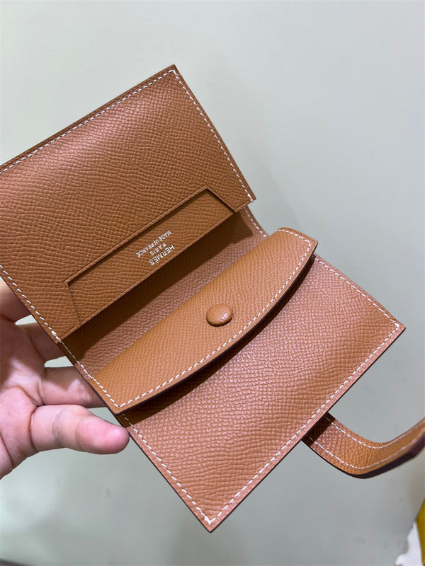 Side view of modernist structured handbag