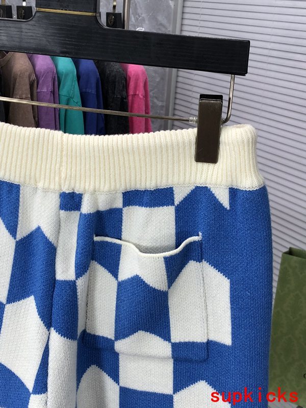 Side profile of Rhude luxury clothing with relaxed-fit cut