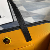 Close-up detail of statement classic women's handbag – women's premium purse