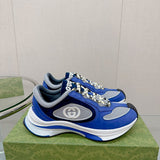 Gucci crisp white luxury sneakers view 8 everyday casual design