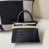 Streamlined handbag styled for everyday wear