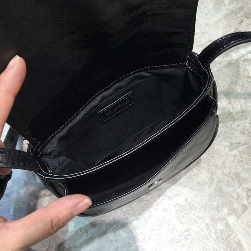 Sleek Premium PU Leather Handbag - Refined Silhouette | Women's Everyday Carry Handbag #713 - alternate angle view (image 8) of designer-inspired handbag