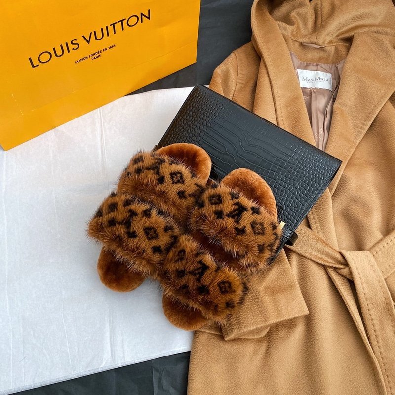 Louis Vuitton designer shoes full view