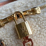  carryall bag close-up of hardware and finish