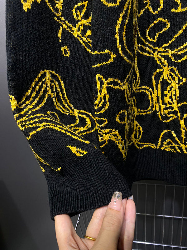Front view of Louis Vuitton luxury clothing with runway-inspired design