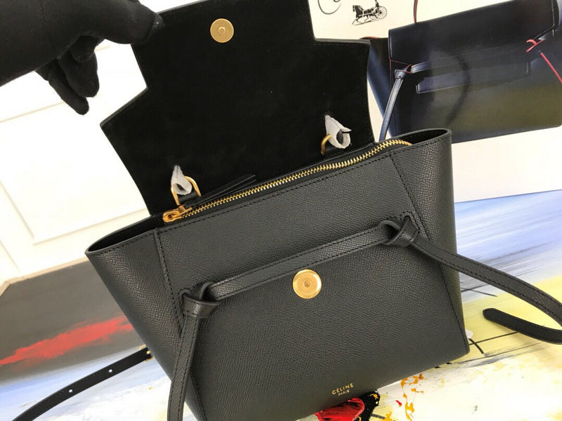 Top view of refined premium women's handbag – women's premium purse