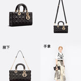 Styled lifestyle shot of elevated modern women's handbag – women's luxury accessory