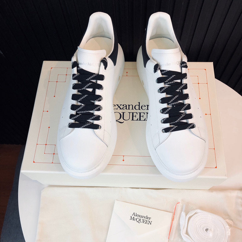Alexander McQueen all-black luxury sneakers view 8 cushioned comfort fit