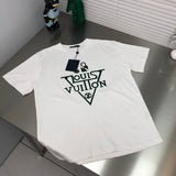 Front view of Louis Vuitton cotton t-shirt with logo-detail design