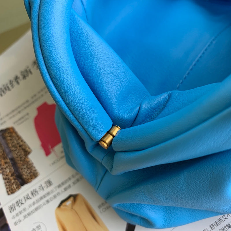 Chic Vegan Leather Handbag - Sleek Minimalist Lines | Women's Everyday Carry Handbag #1752 - hardware and detail close-up (image 5) of designer-inspired handbag