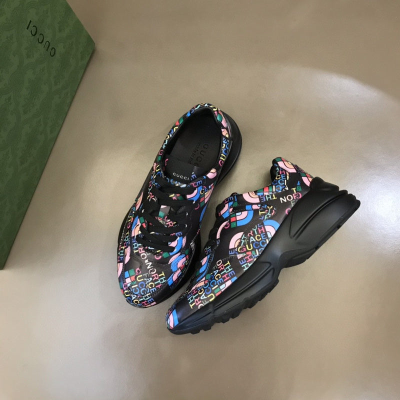 Gucci clean off-white luxury sneakers view 9 classic court silhouette