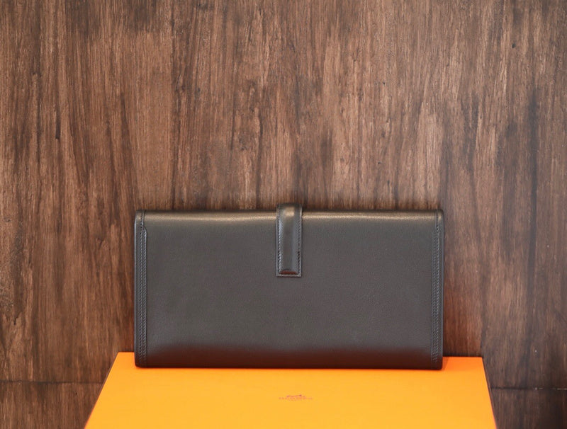 Sleek bag shown from front angle