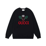 Back view of Gucci luxury clothing with contemporary cut