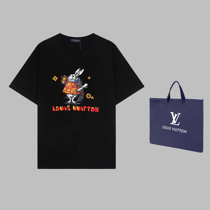 Front view of Louis Vuitton cotton t-shirt with everyday silhouette