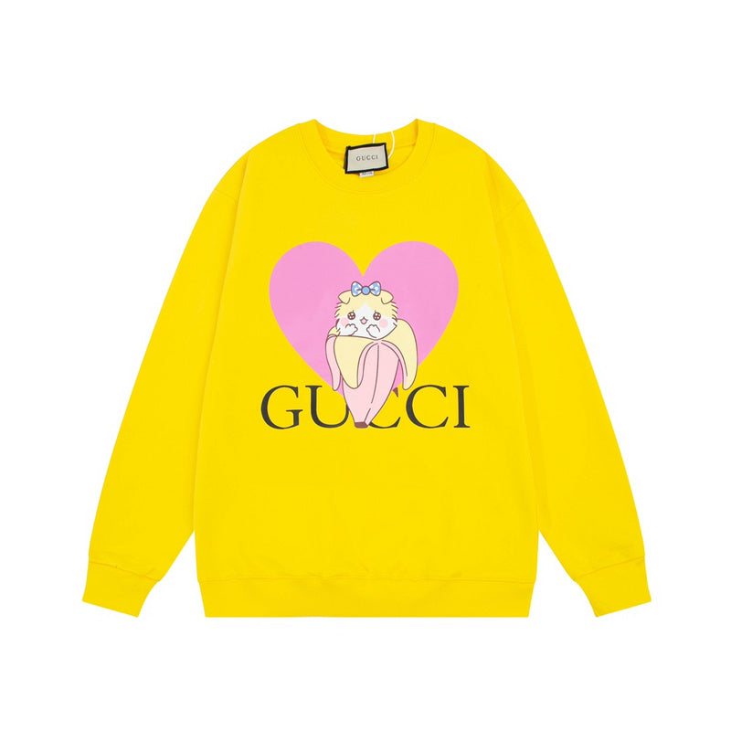Back view of Gucci luxury clothing with contemporary cut