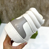 Gucci sneakers detailed view showing premium designer craftsmanship