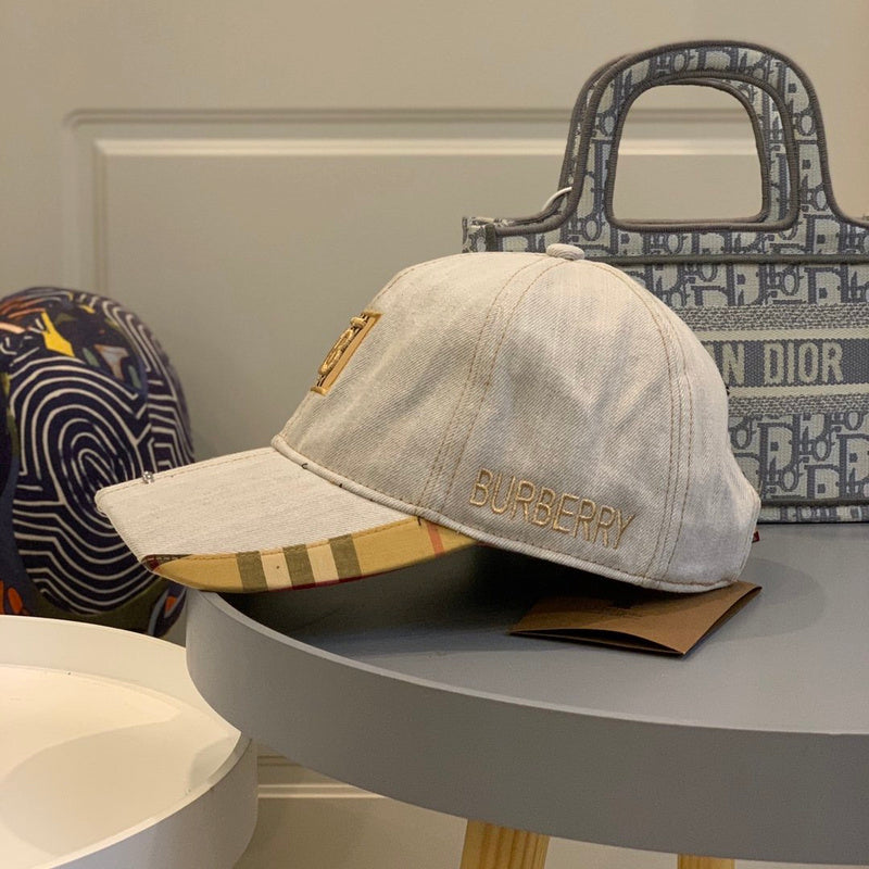 Lifestyle view of Burberry unisex cap