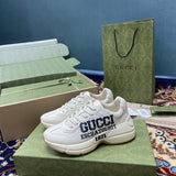 Gucci muted earth tones luxury sneakers view 6 everyday casual design