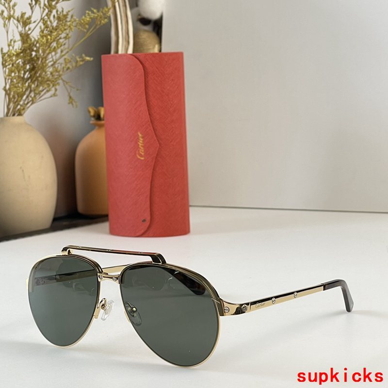 Front view of Cartier unisex sunglasses