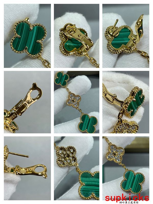 Close-up detail view of Van Cleef & Arpels unisex jewelry piece