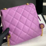 Zivas Charm Effortless Elegance Luxury Handbag (Signature Shape & Finish) – Back View