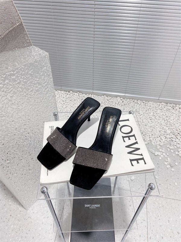 Saint Laurent luxury shoes detail view — premium authentic designer style