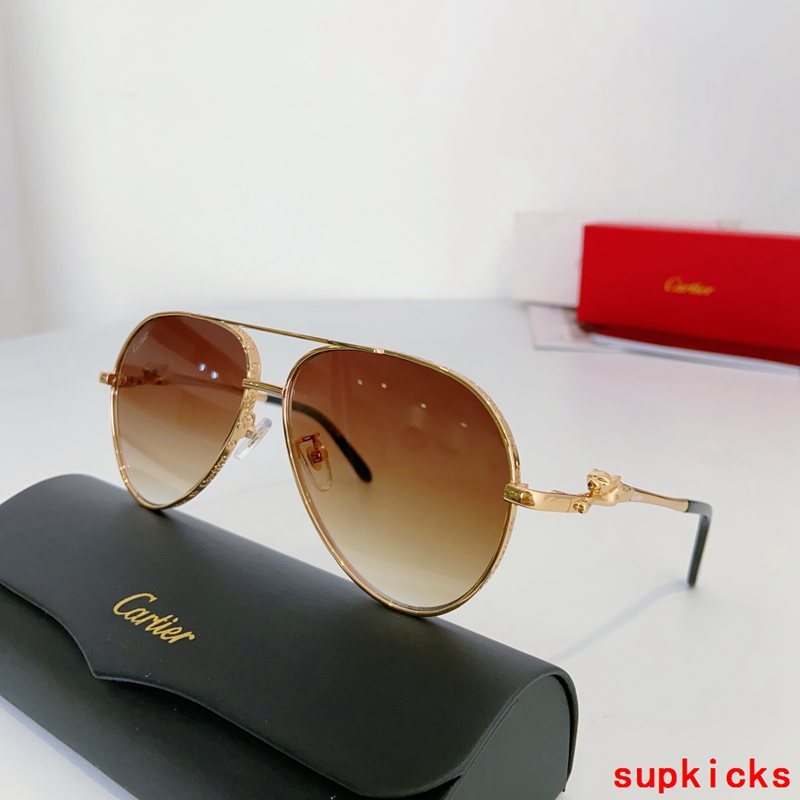 Lifestyle view of Cartier unisex sunglasses