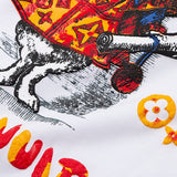 Full styled look of Louis Vuitton cotton t-shirt with everyday silhouette