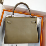 Close-up detail of modernist bag design