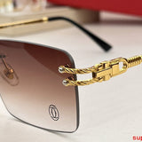 Front view of Cartier unisex sunglasses