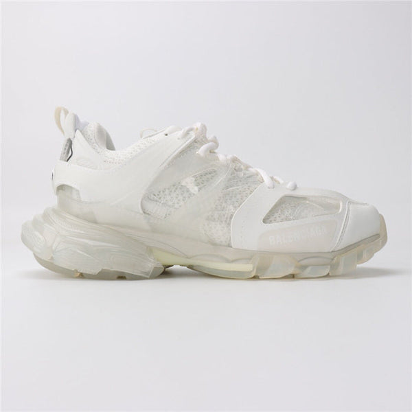 Balenciaga Beige Low-Top Sneakers - Sole Detail View
