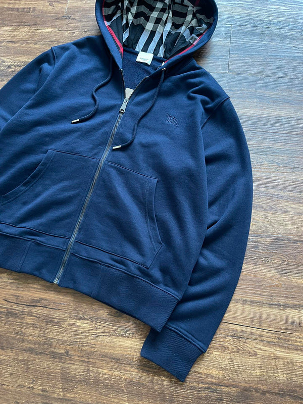 Burberry clothing close-up — premium authentic designer style