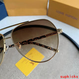 Front view of Louis Vuitton unisex sunglasses