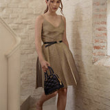  Sleek structured bag front view 37