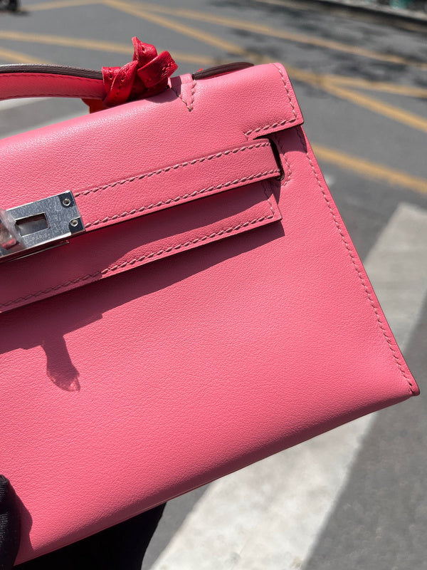 Interior view of modern premium bag