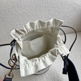 Top view of premium statement women's handbag – women's everyday handbag