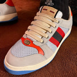 Gucci classic monochrome luxury sneakers view 7 everyday casual design